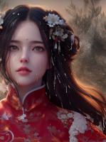 雪落青山话别离